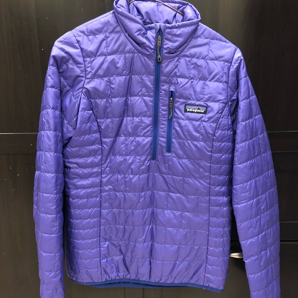 Purple Patagonia pullover size XS